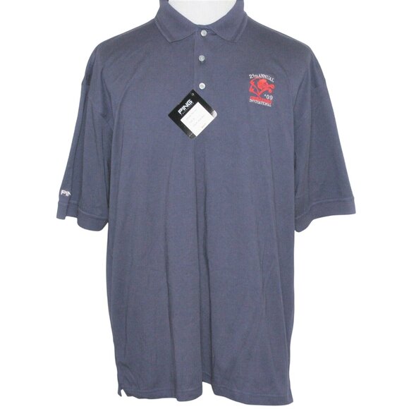Ping Other - Ping Collection Mens XL Navy Blue Performance Activewear Pro Golf Polo Shirt